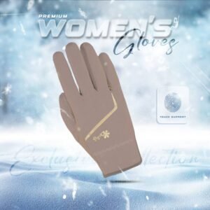 Women's Hand Gloves- Brown