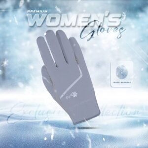 Women's Hand Gloves- Gray (Ash)