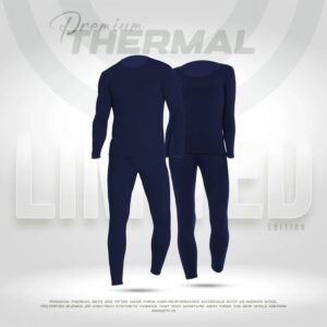 Unisex Premium Thermal 1 Set-Navy