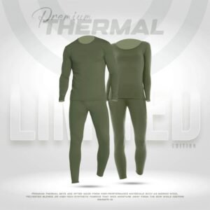 Unisex Premium Thermal 1 Set- Olive