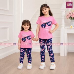 Cotton Summer Set -209 - Bluish Pink